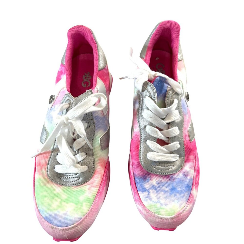 G Los Angeles Womens Sneakers GGRAYVE Rainbow Multicolored Size 10M